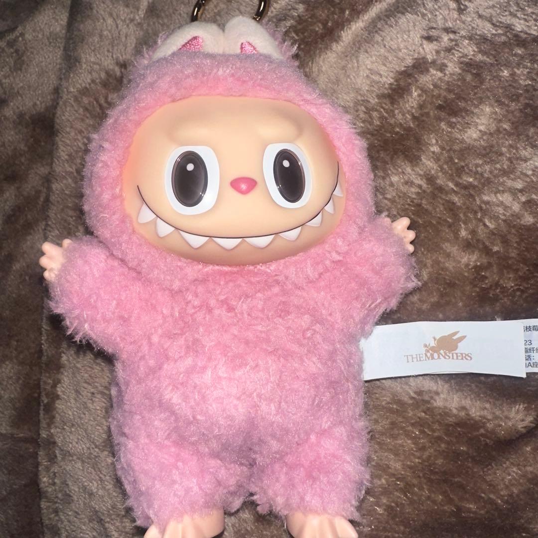 ラブブ THE MONSTERS ぬいぐるみ ピンク 約20cm - メルカリ