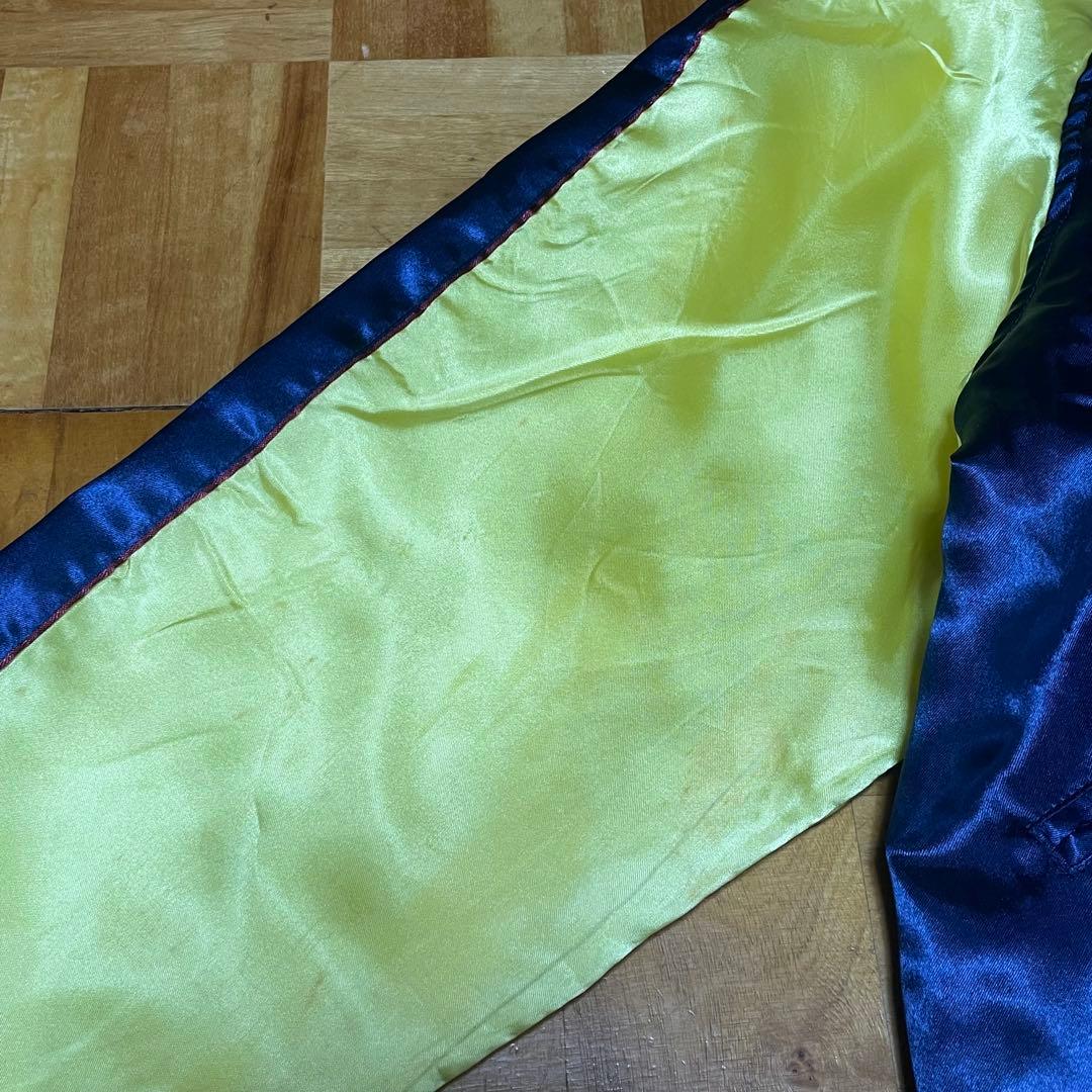 SALE】90sスカジャン 沖縄マップ シーサー 鷹 虎 龍 刺繍 - メルカリ