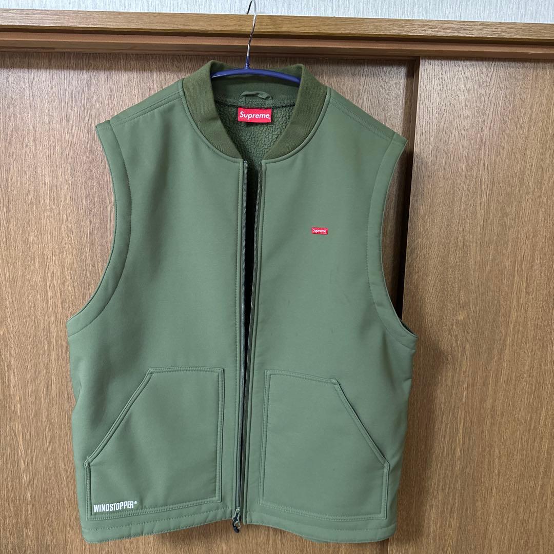 Supreme ウィンドストッパー ベスト オリーブ 店舗購入品 - メルカリ