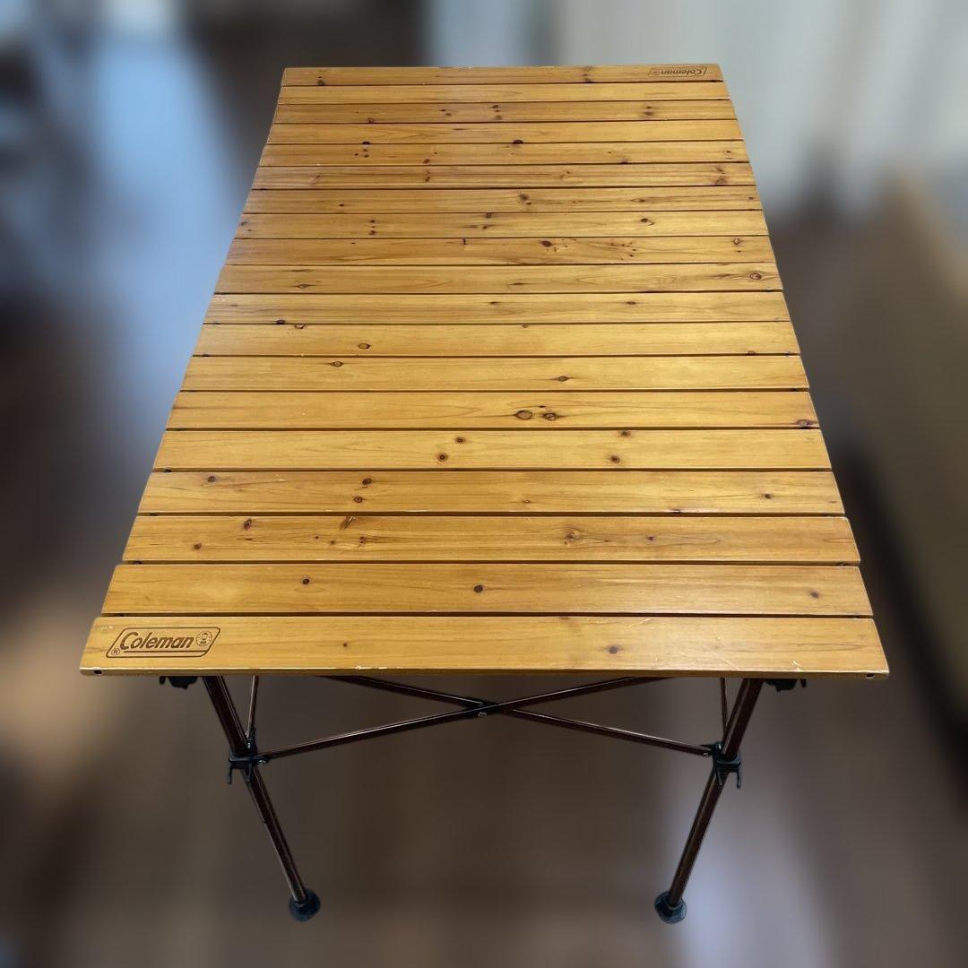 Colemanコールマン ナチュラルウッドロールテーブル クラシック/110