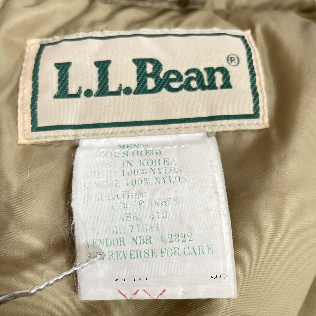 L.L.Bean　90s ダウンベスト　古着　韓国製　S ヴィンテージ