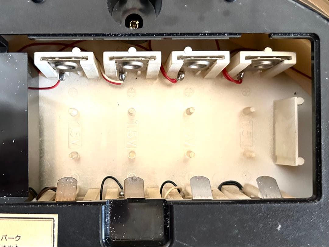 平成5年からくり時計 針が踊る 4MH689 リズム時計 スモールワールド