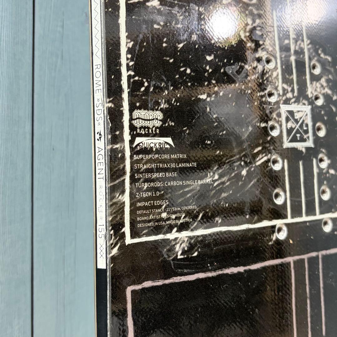 2015 ROME SDS AGENT Rocker 155cm