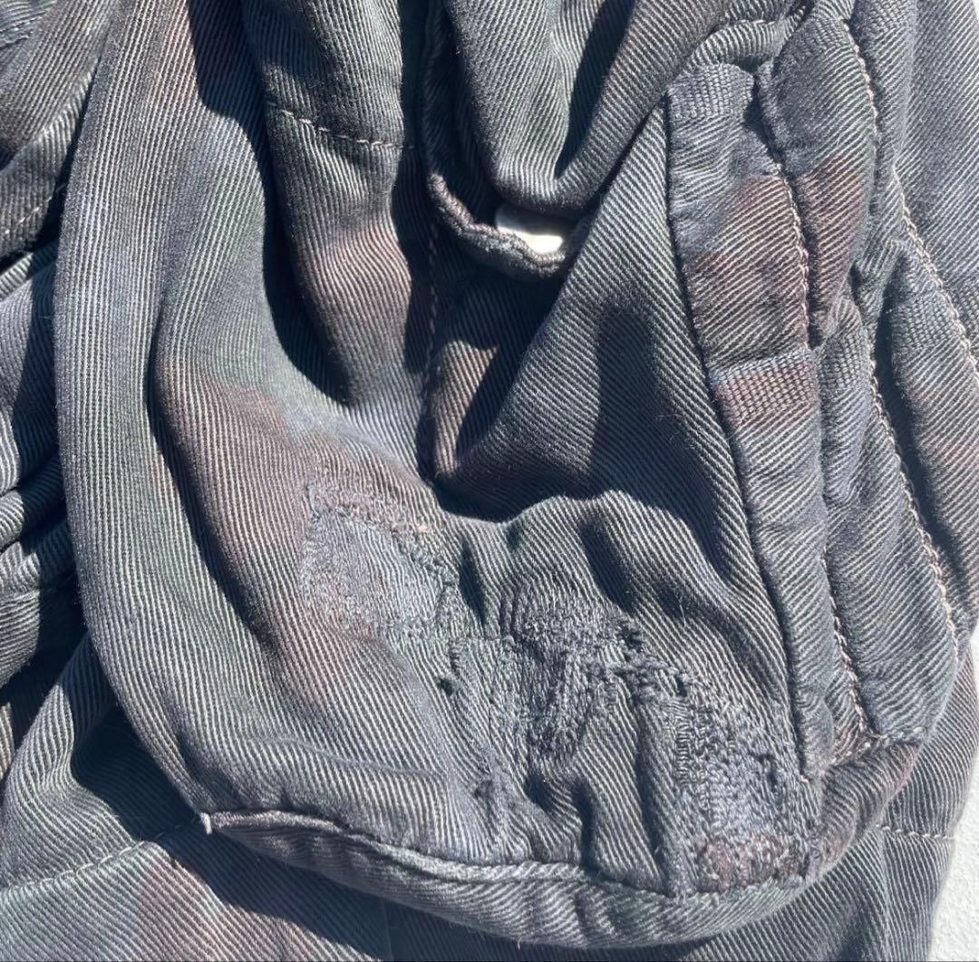 マイケル竹中様専用] スイス軍 M60 アルペンカモ 後染め ブラック 黒