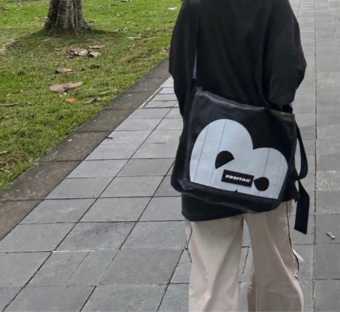 Freitag Dexter フライターグ デクスター 黒 ショルダーバッグ - メルカリ