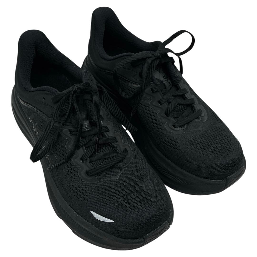美品 ホカ HOKA レディース W BONDI9 シューズ 24cm ブラック - メルカリ