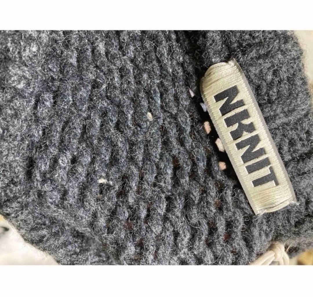 NKNIT ♡pattern KNIT 完売商品 ンニット ハートニット - メルカリ