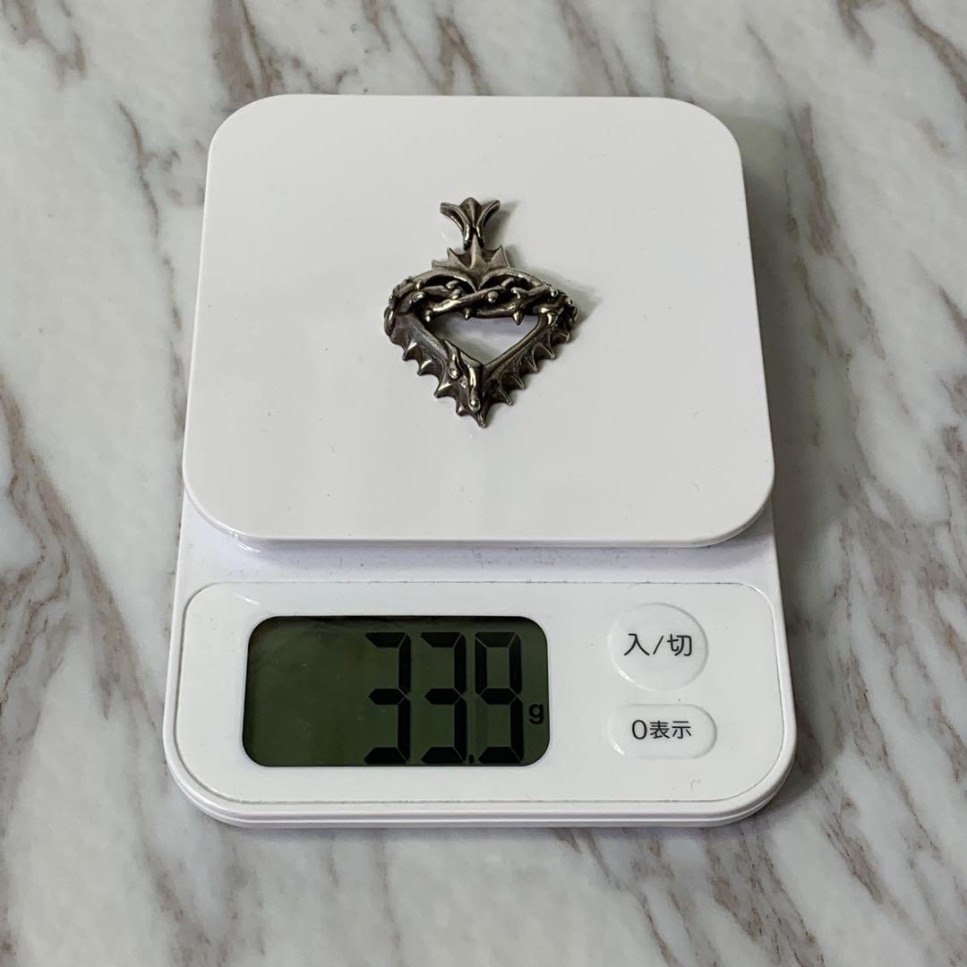 アクセサリー 33.9g KING BABY silver925 heart pendant