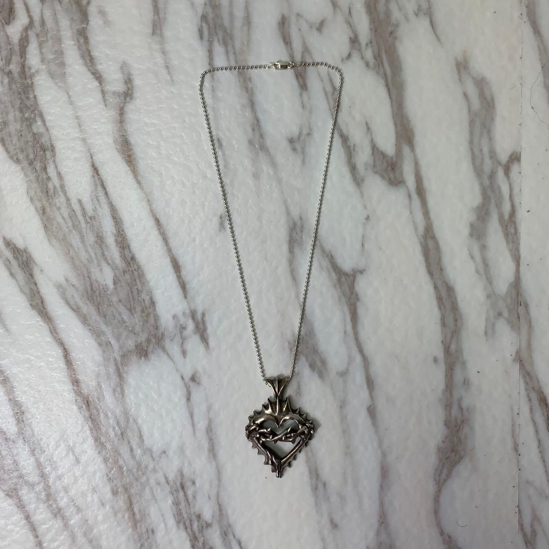 アクセサリー 33.9g KING BABY silver925 heart pendant