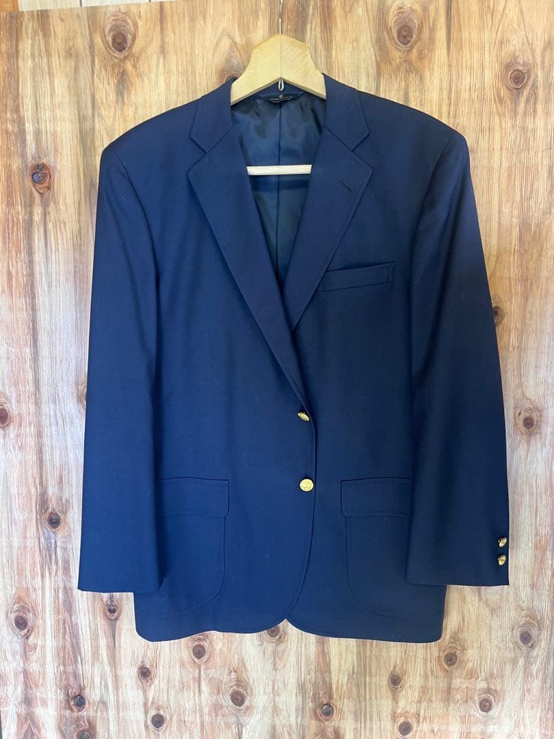 黒*ー様 Brooks Brothers ネイビー テーラードジャケット 中古・古着通販】BROOKS BROTHERS (ブルックスブラザーズ) 2B