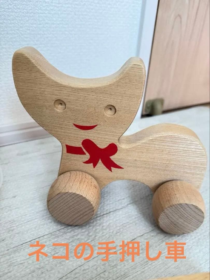 木製知育玩具 バヨ社 ボーネルンド プッシュトイ エドインター 木琴の