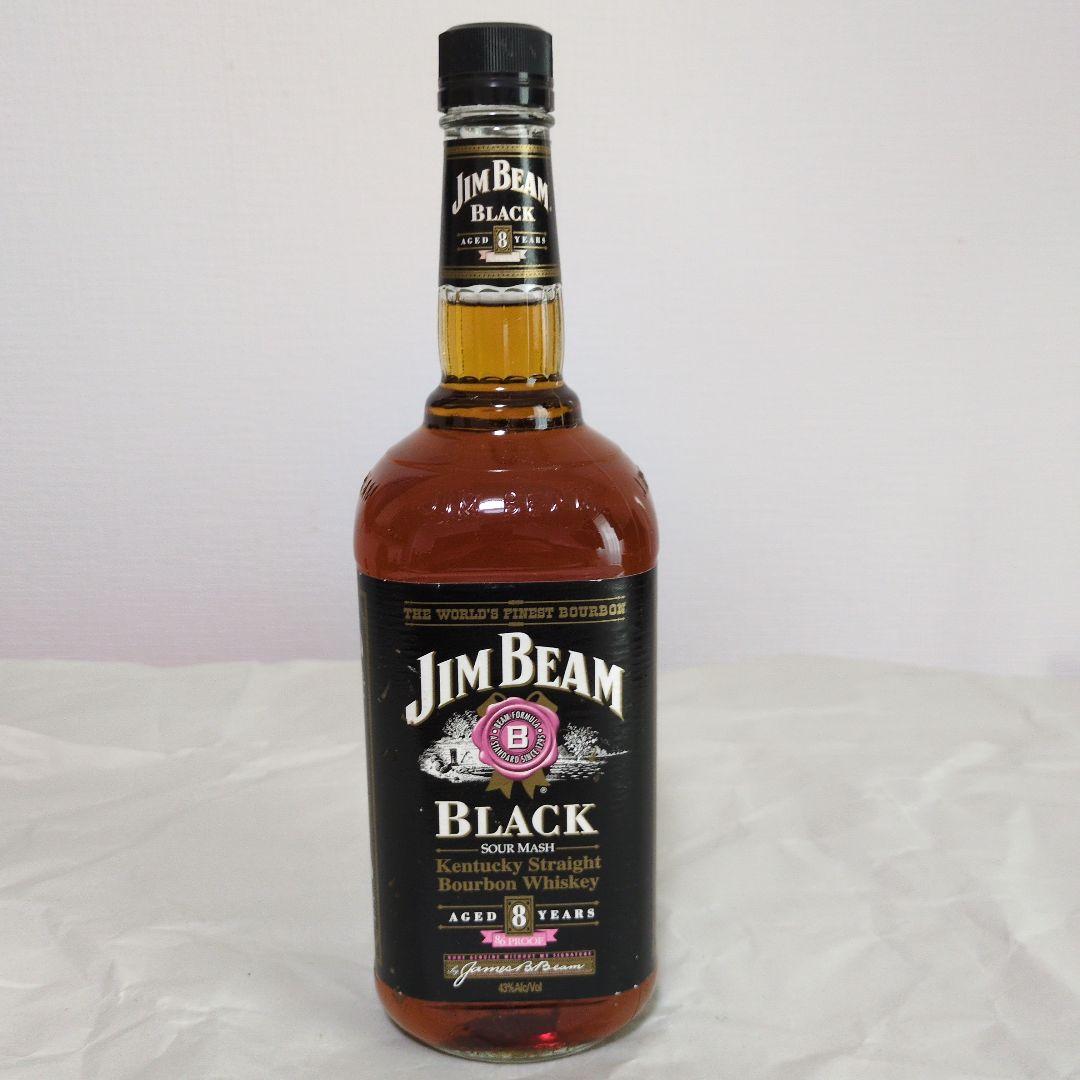 JIM BEAM ジムビーム 8年 ブラック 旧ボトル 1000ml 終売品 - メルカリ