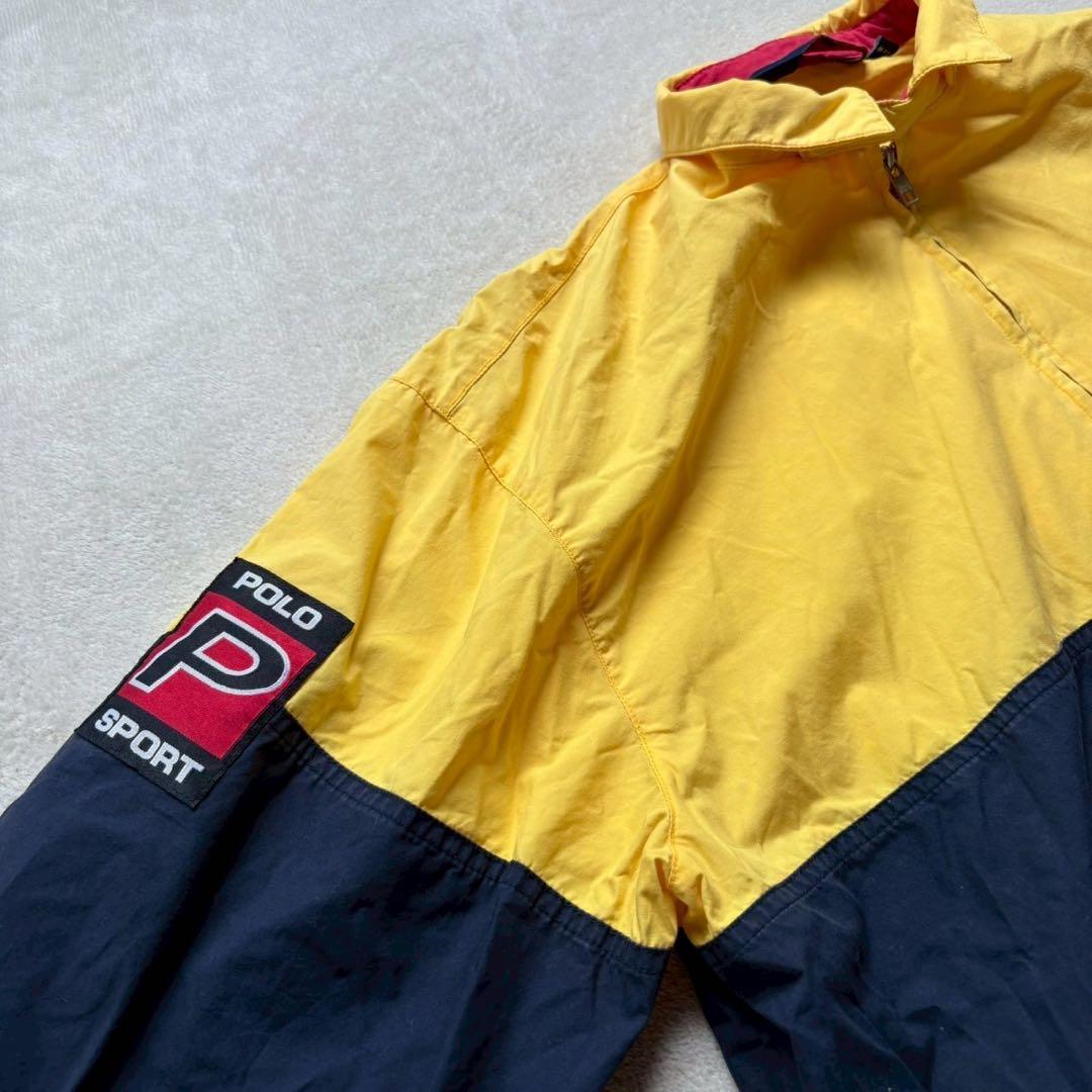 盛岡様】【激レア】POLO SPORT 配色ジップジャケット 90s L - メルカリ