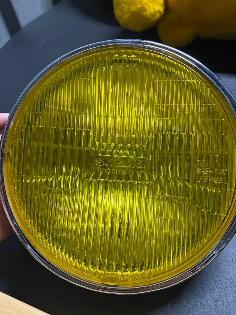 当時物SUZUKI刻印IPF凹レンズ付きヘッドライトASSYGT380GS400 - メルカリ