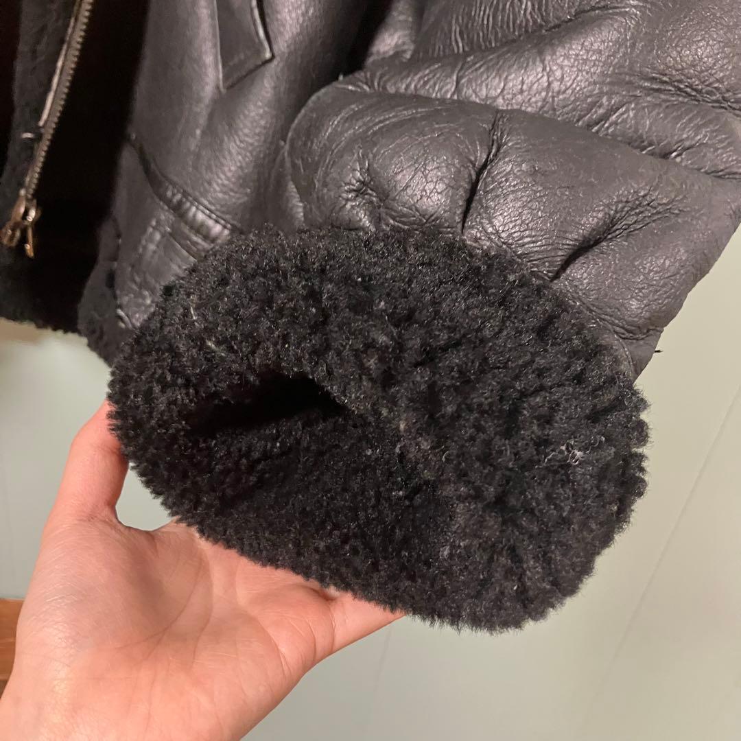 希少✨】FEDELESS MILITARY B3 ムートン フライトジャケット - メルカリ