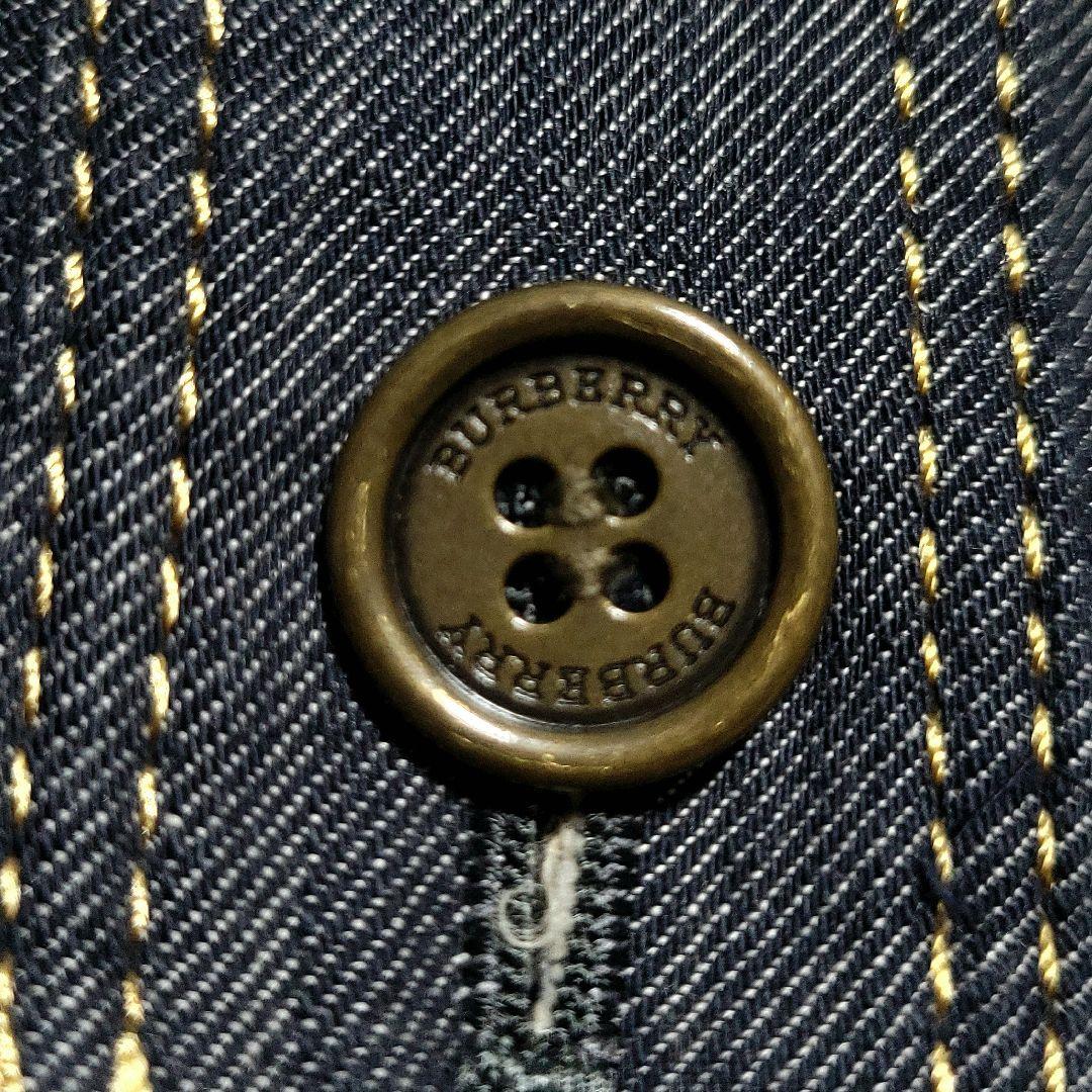 美品 BURBERRY デニムジャケット メガチェック 大きいサイズ