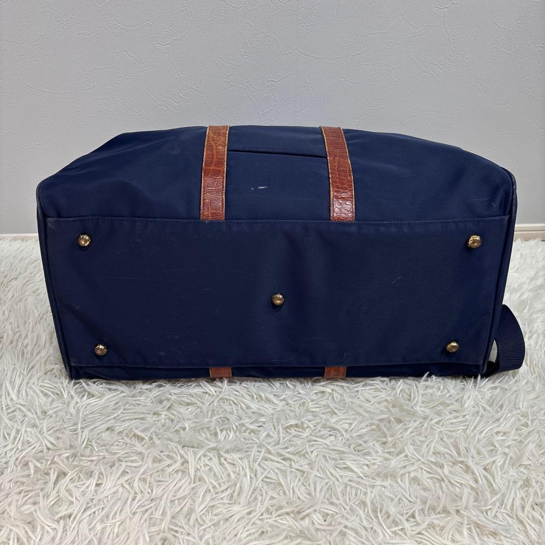 美品✨ヴァレンティノガラヴァーニ ボストンバッグ ナイロン レザー