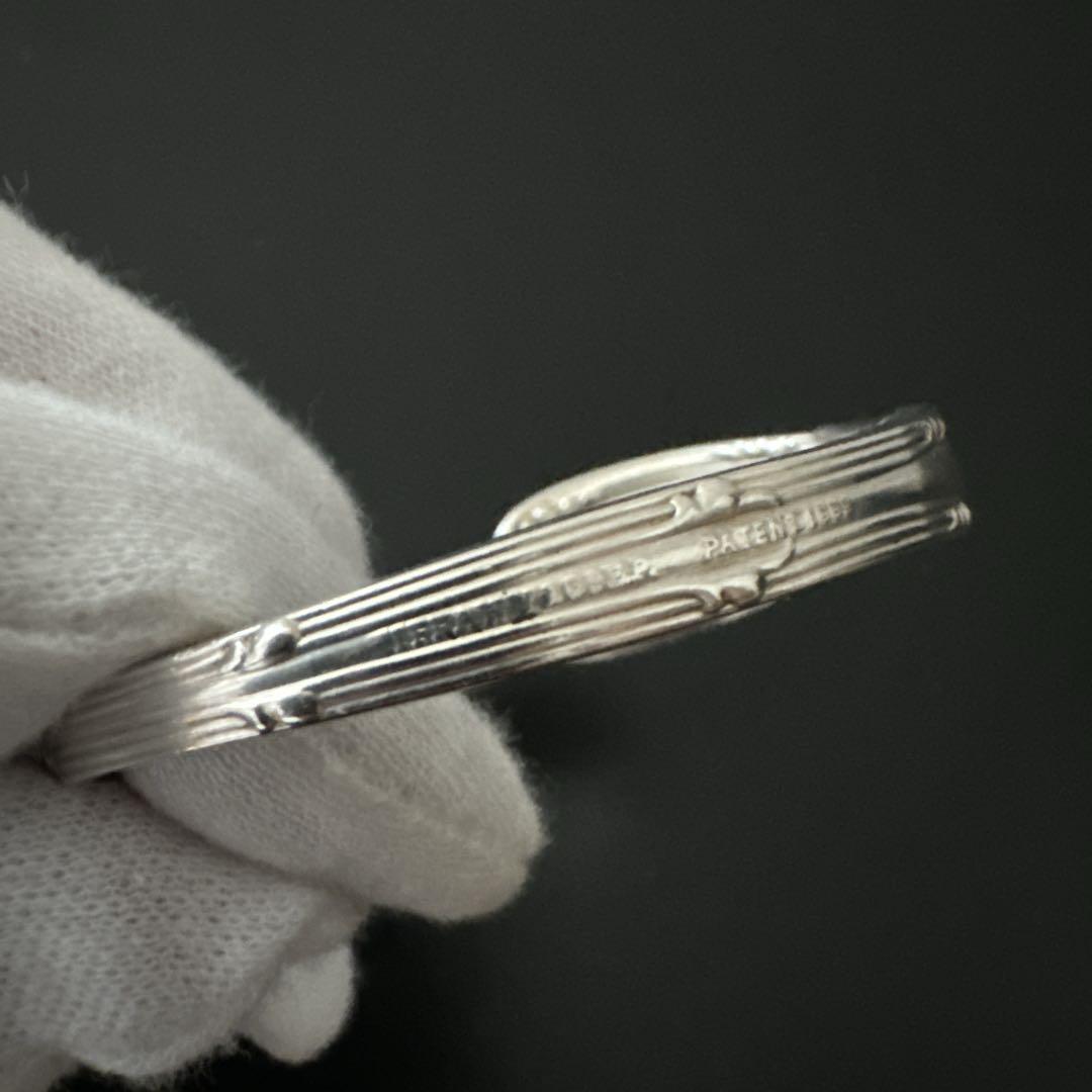 オールド ティファニー バングル ブレス フォーク シルバー カトラリー