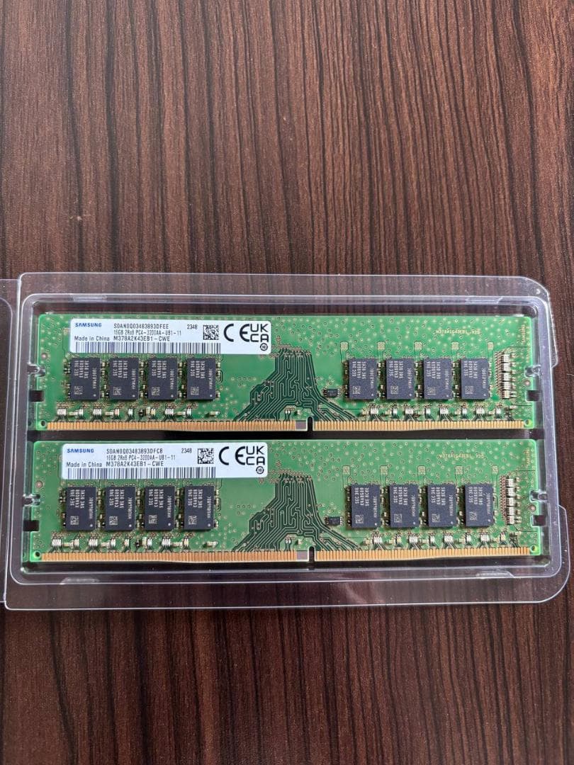 Samsung 32GB (16GB×2)　DDR4-3200　メモリー Amazon.co.jp: Samsung 32GB (2x16GB) DDR4 3200MHz PC4-25600 (PC4