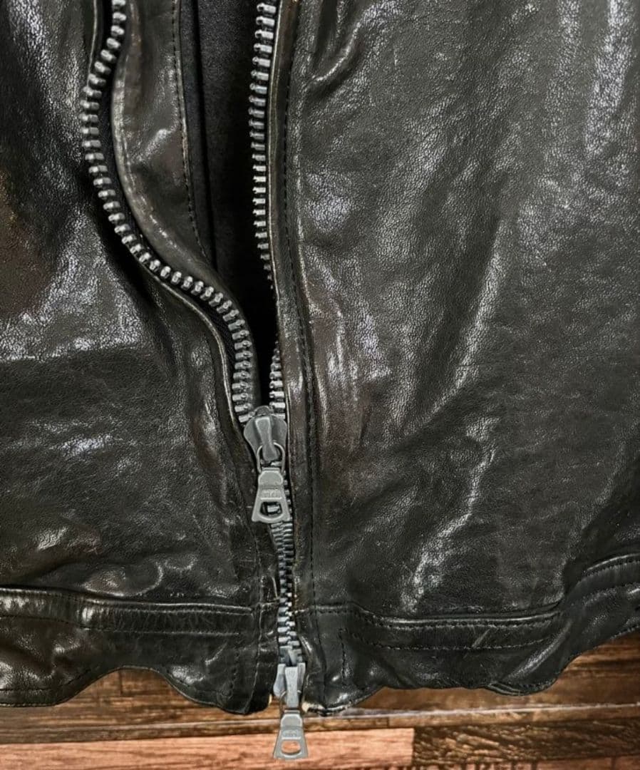 バックラッシュ ジャパンホースレザー シングルライダース Lサイズ