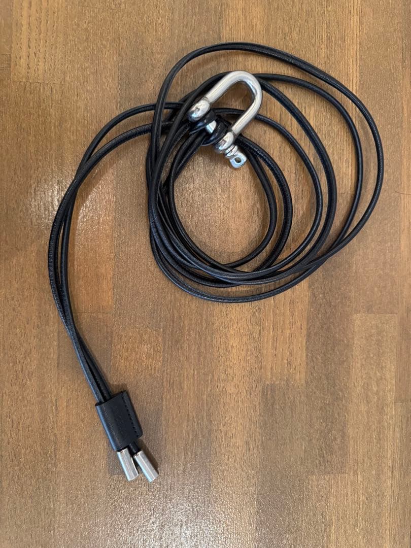 ANCELLM レザーロープベルト LEATHER ROPE BELT (BROWN) – ANCELLM