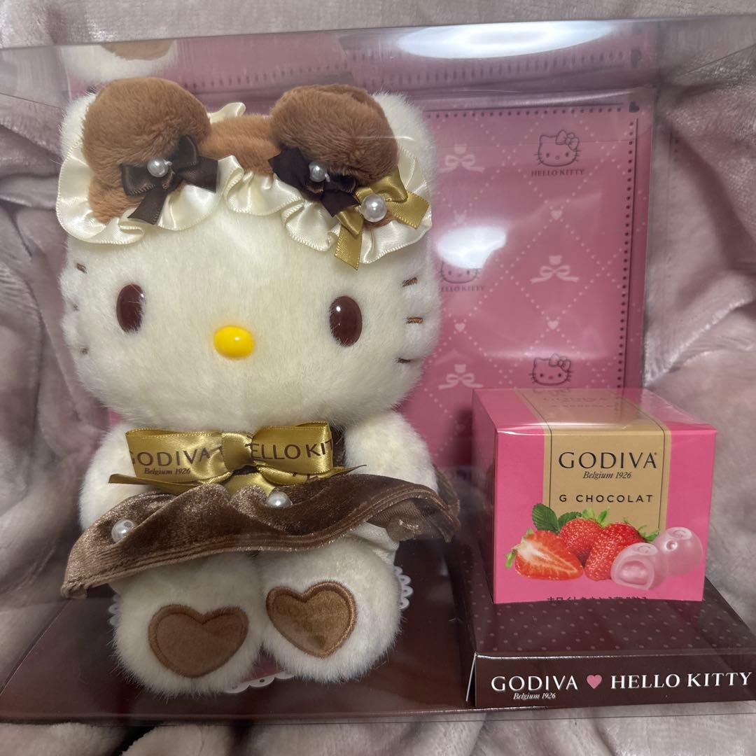 GODIVA ハローキティ ぬいぐるみ 2026 - メルカリ