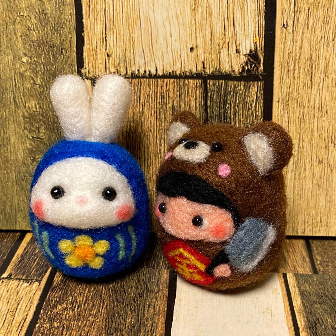 ムーミン様専用ページ【羊毛フェルト・アクレーヌ】縁起物／干支だるま