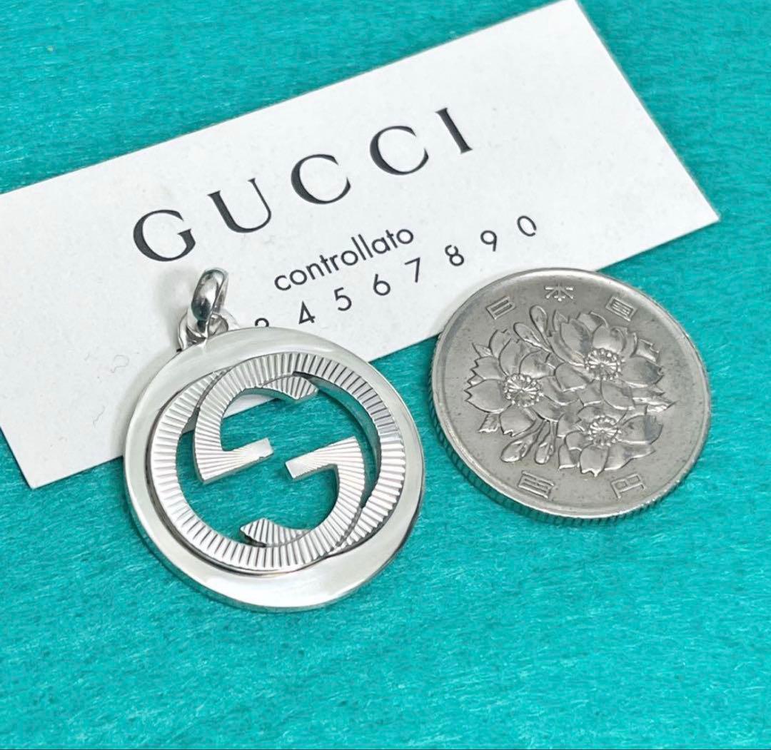 美品 GUCCI ギョーシェペンダント - メルカリ