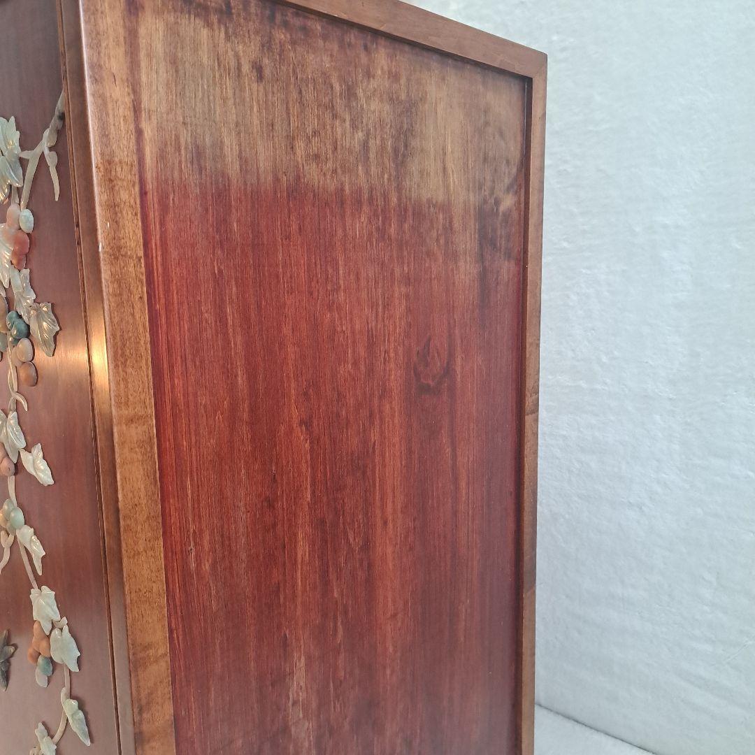 美術品 希少 石細工 中国 チェスト 工芸品 箪笥 骨董 アンティーク