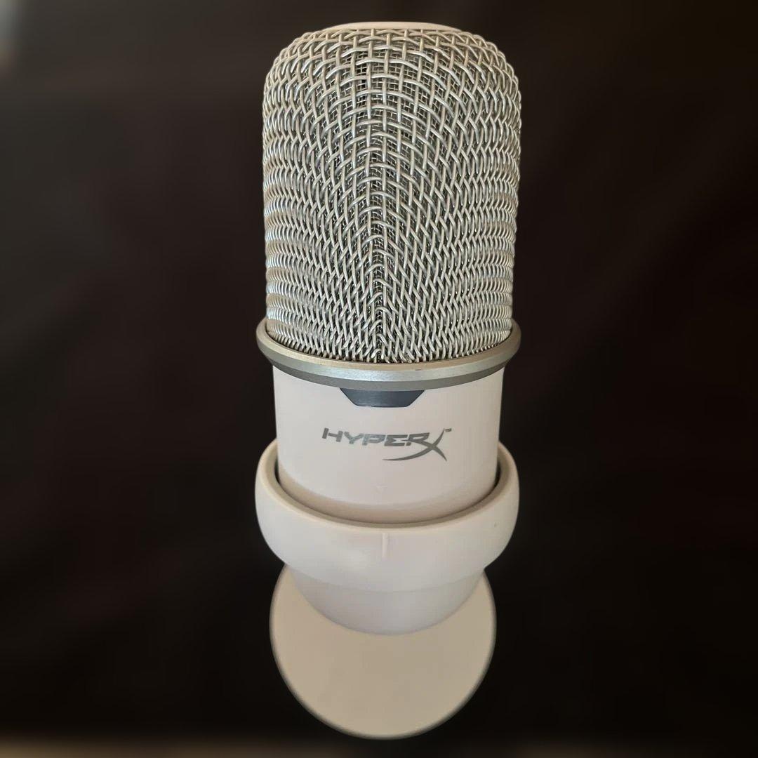 HyperX コンデンサーマイク ホワイト - メルカリ