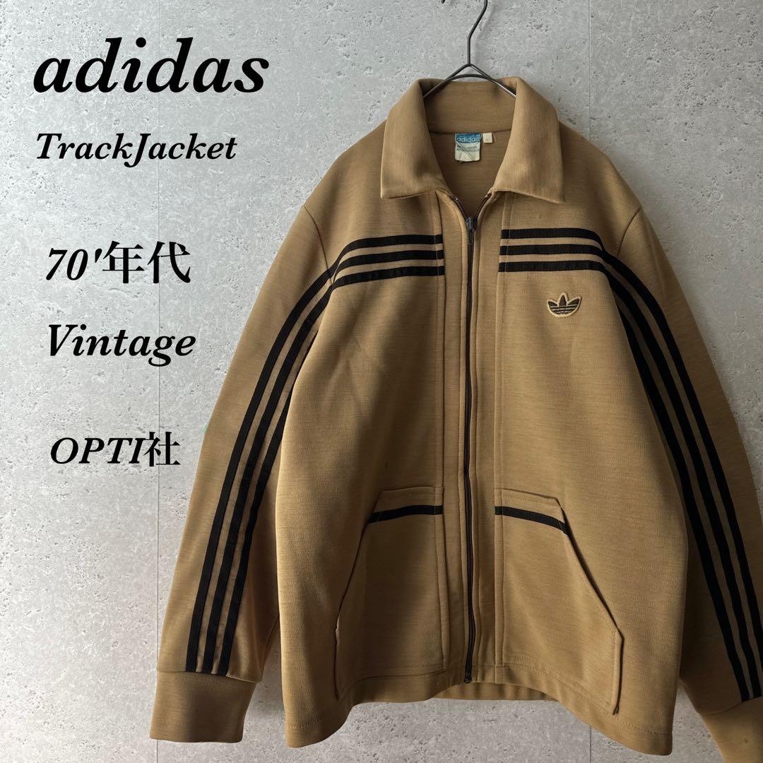 A64 OldVintage 70'年製adidasガイコツジャージOPTI社 - メルカリ
