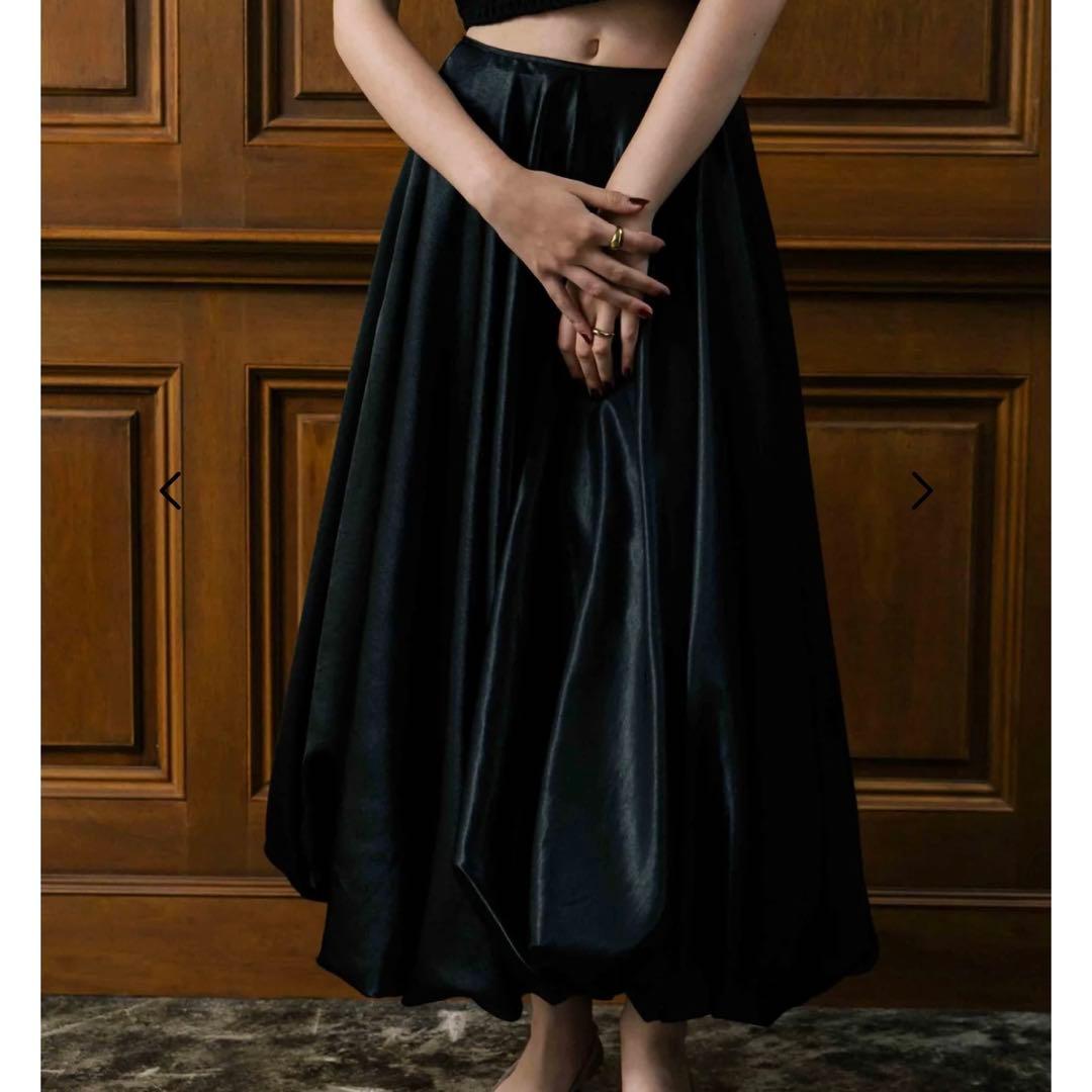 THE TOE Bercy Balloon Skirt ブラック　S Bercy Balloon Skirt – THE TOÉ