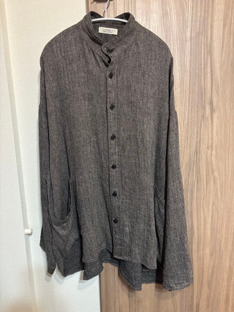 CONFECT リネンシルクスモックシャツ