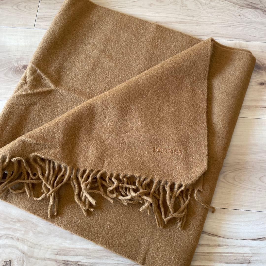 HERMÈS カシミヤ マフラー ブラウン 約140cm x 30cm 楽天市場】HERMES エルメス マフラー 140×30 カザック チャームズ