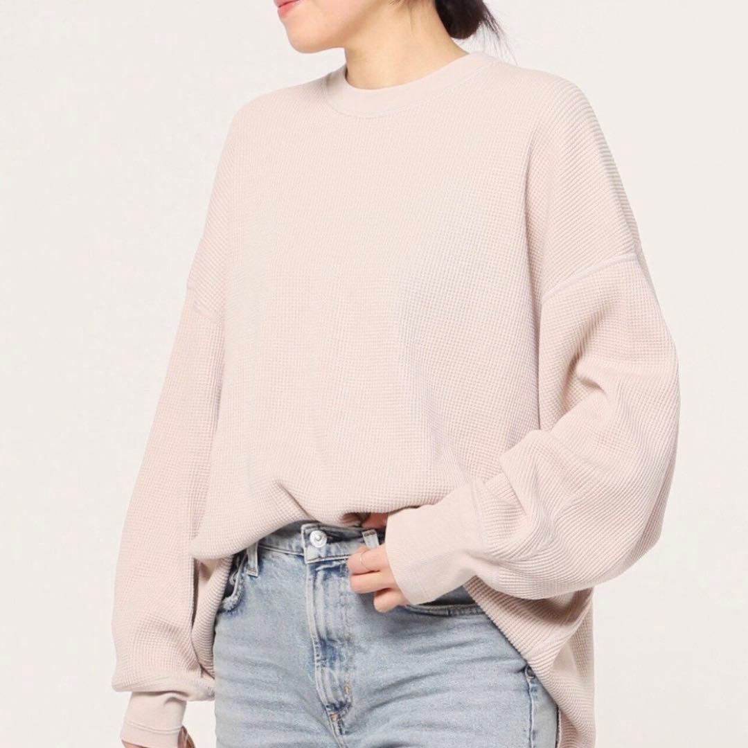 Americana AP STUDIO 別注サーマルプルオーバー ピンクA - メルカリ