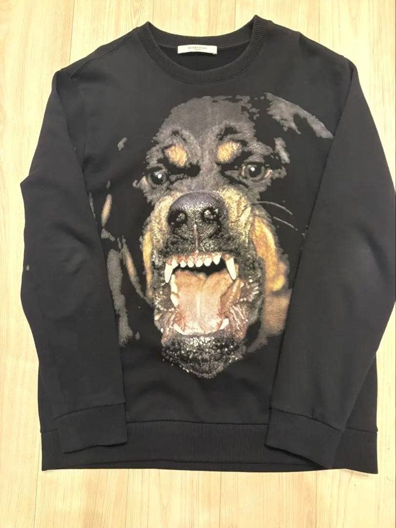 最終値下げ！ GIVENCHY ジバンシィ ロットワイラー スウェット Lサイズ 中古・古着通販】GIVENCHY (ジバンシィ) ロットワイラースウェット