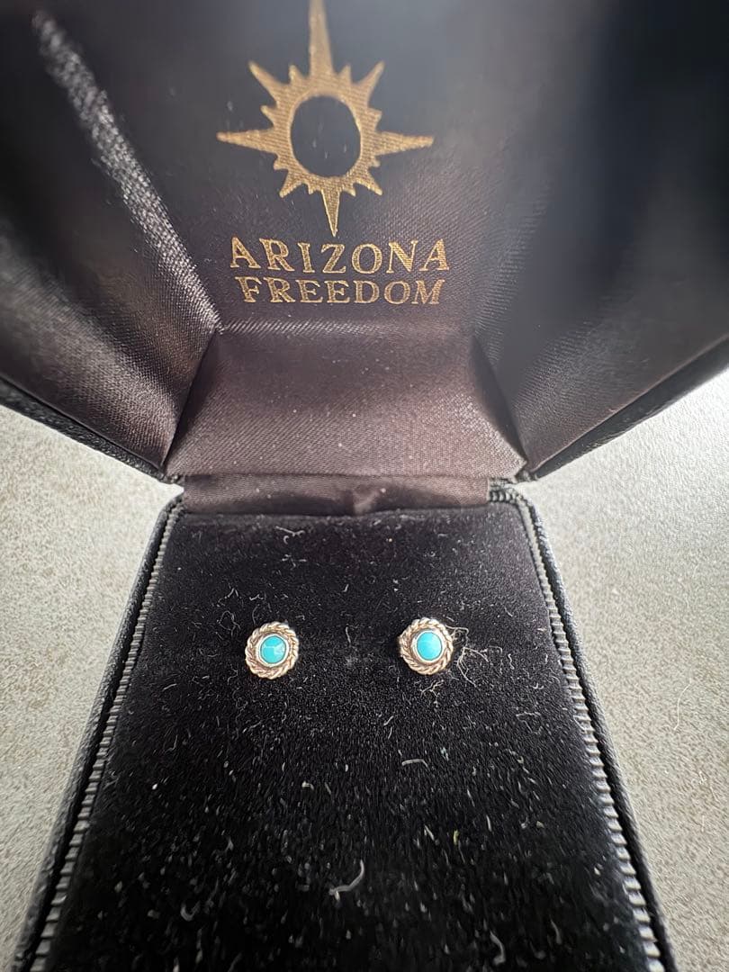 ARIZONA FREEDOM ターコイズ スタッドピアス ARIZONA FREEDOM ターコイズ スタッドピアス ターコイズ1.8mm | OTHER