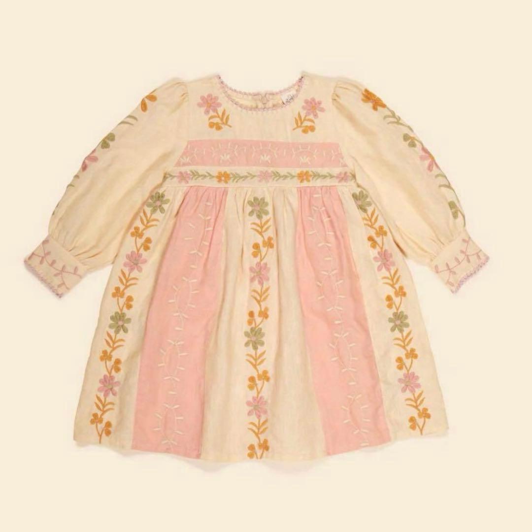 Apolina PASCALE DRESS Cashew 18-24M - メルカリ