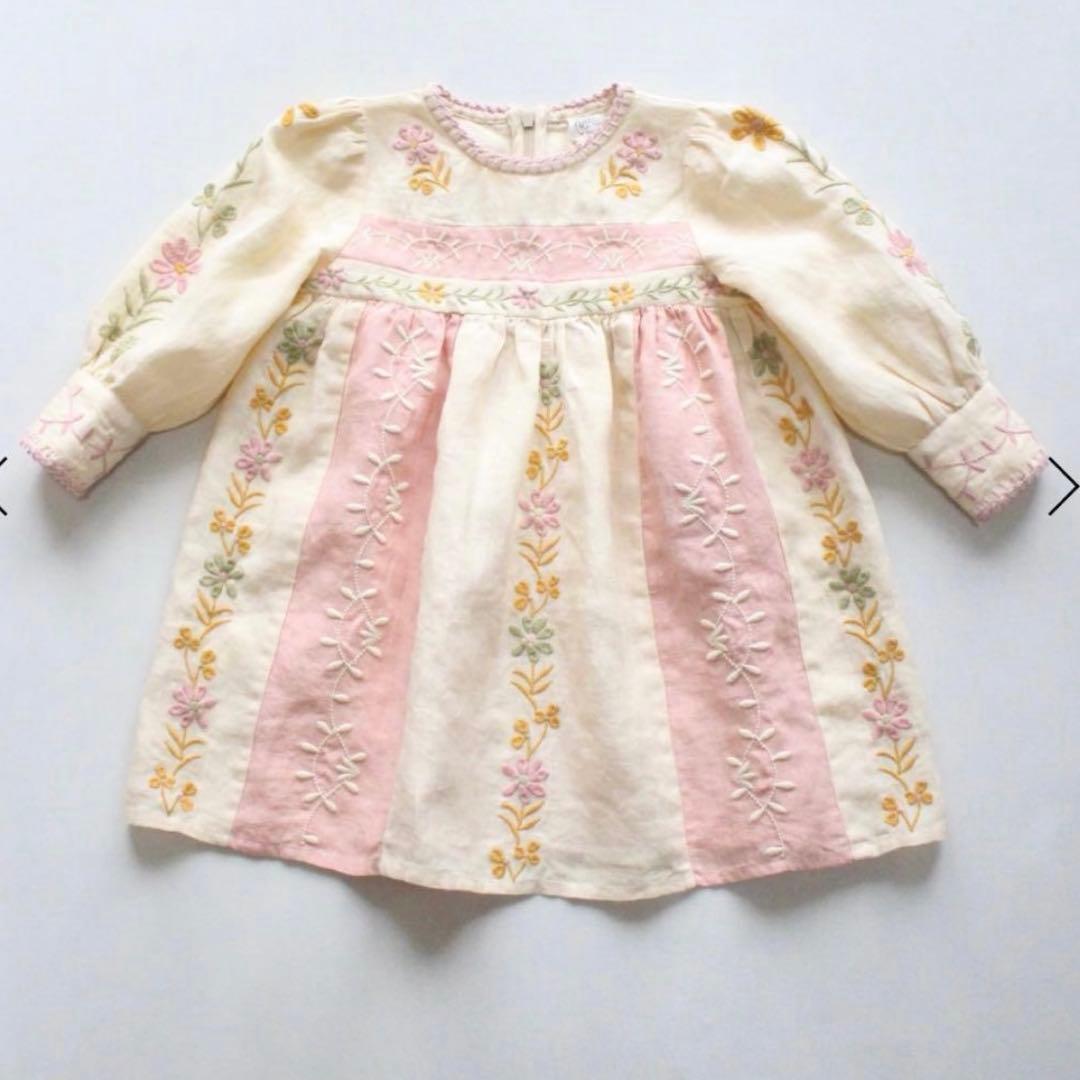 Apolina PASCALE DRESS Cashew 18-24M - メルカリ