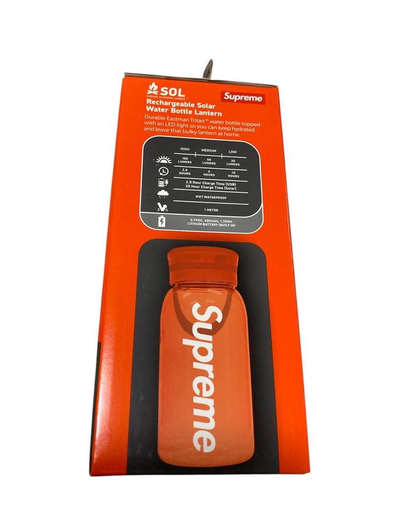 弁当箱・水筒 Supreme x SOL Water Bottle Lantern \"Red\"