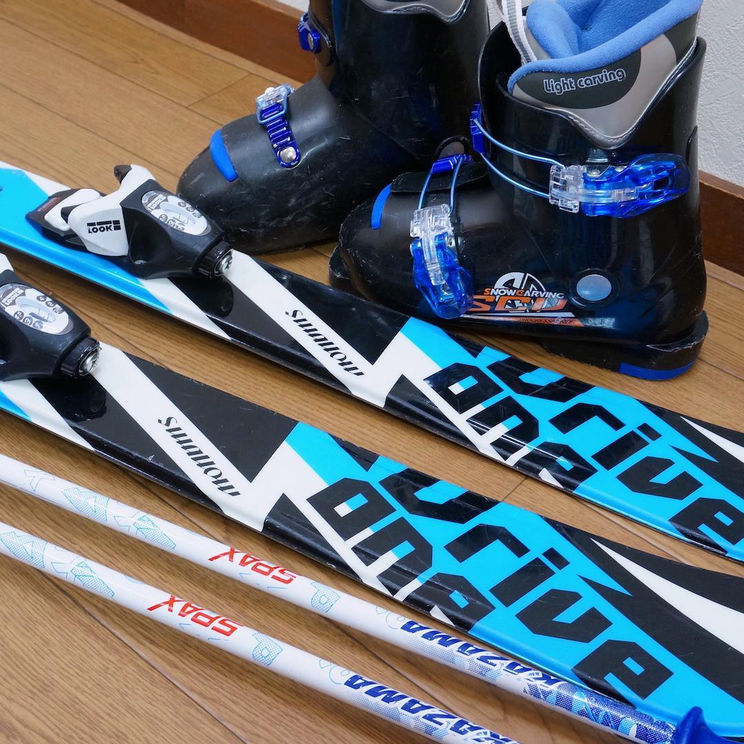 メンテ済 110cm 靴21cm SWALLOW スキーセット - メルカリ