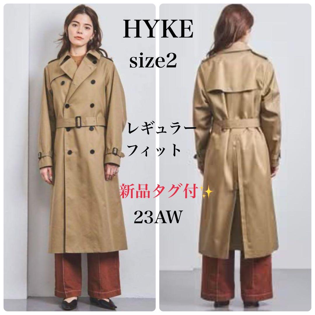 新品タグ付✨23-24AW】ハイク トレンチコート レギュラーフィット M