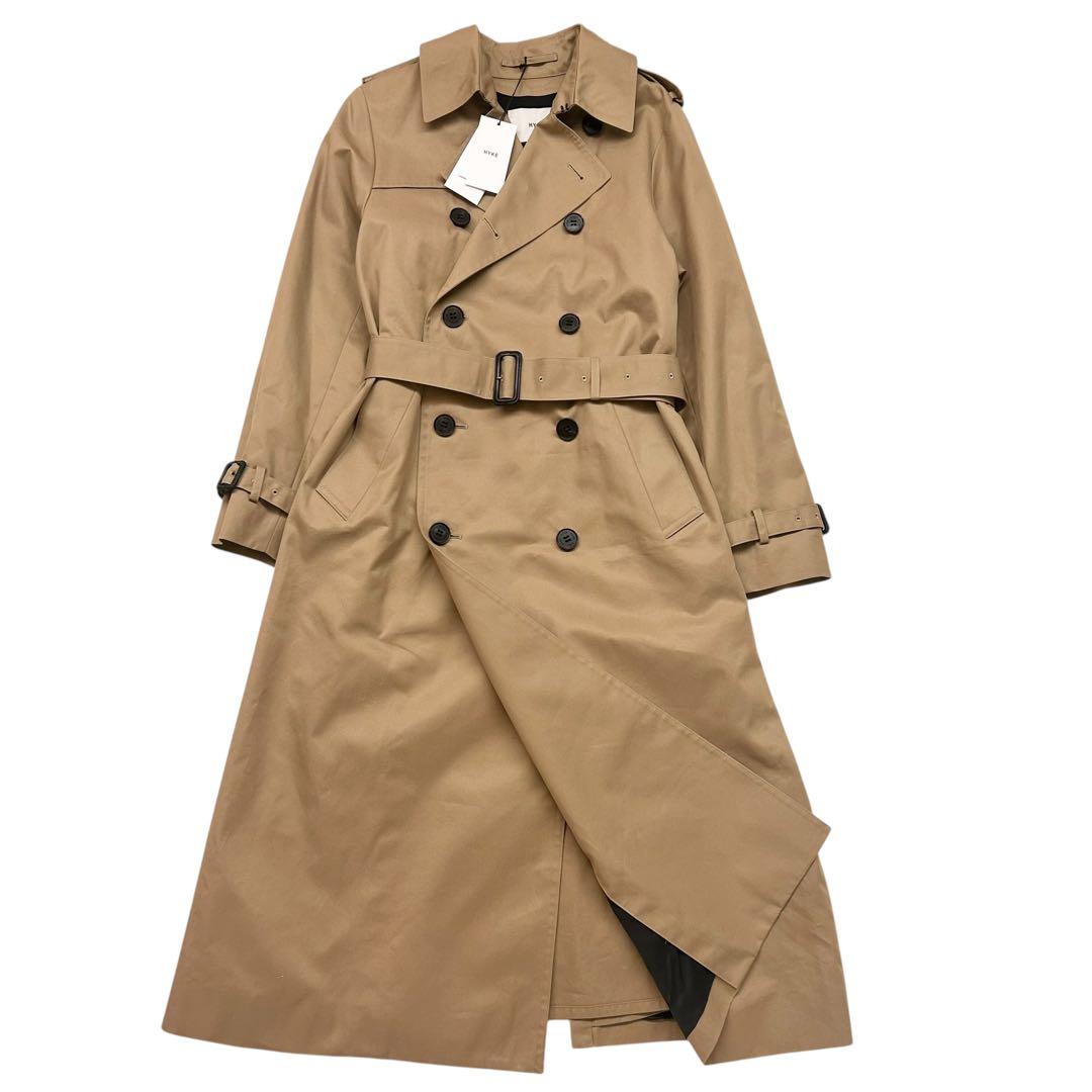 新品タグ付✨23-24AW】ハイク トレンチコート レギュラーフィット M