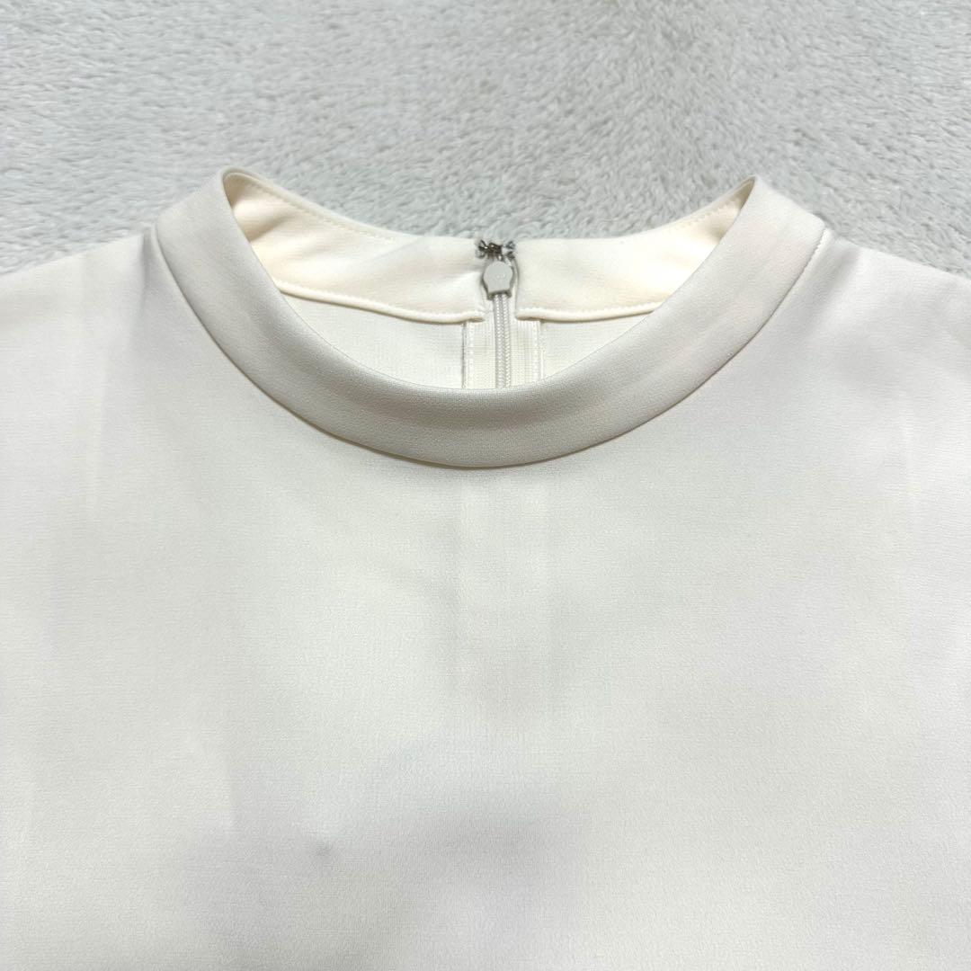 soéju ソージュ スタンダードカラーコクーンブラウス 白 ホワイト 2025