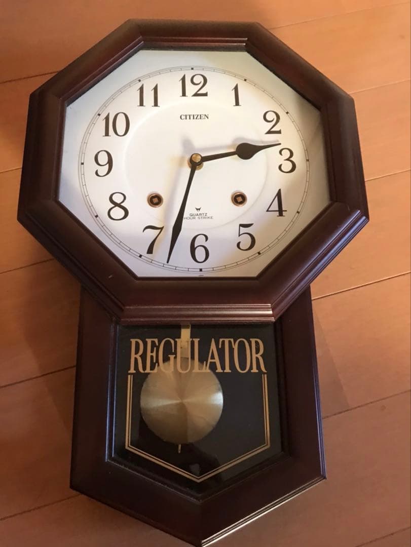 CITIZEN 壁掛け時計 時計 アンティーク 振子時計 - メルカリ