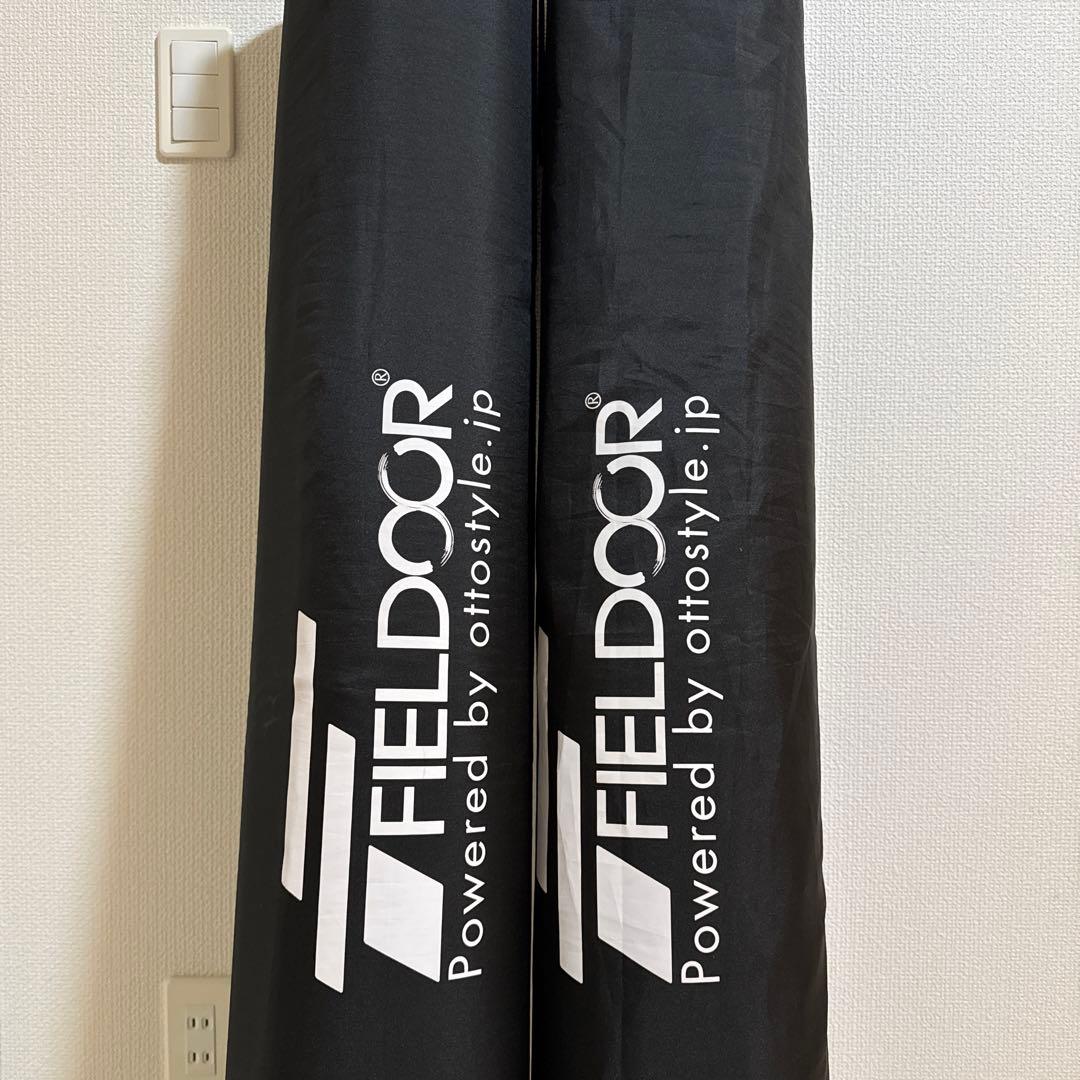 FIELDOOR インフレータブルマット Lサイズ 厚さ5cm 幅約120cm FIELDOOR（フィールドア） 車中泊マット キャンプマット 厚さ 5cm L