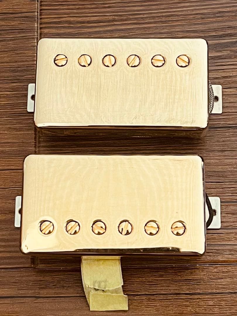 Gibson Custom Shop【Custom Bucker】Gold Gibson Custom Custombucker Humbucker Pickup Set Gold | Guitar Center