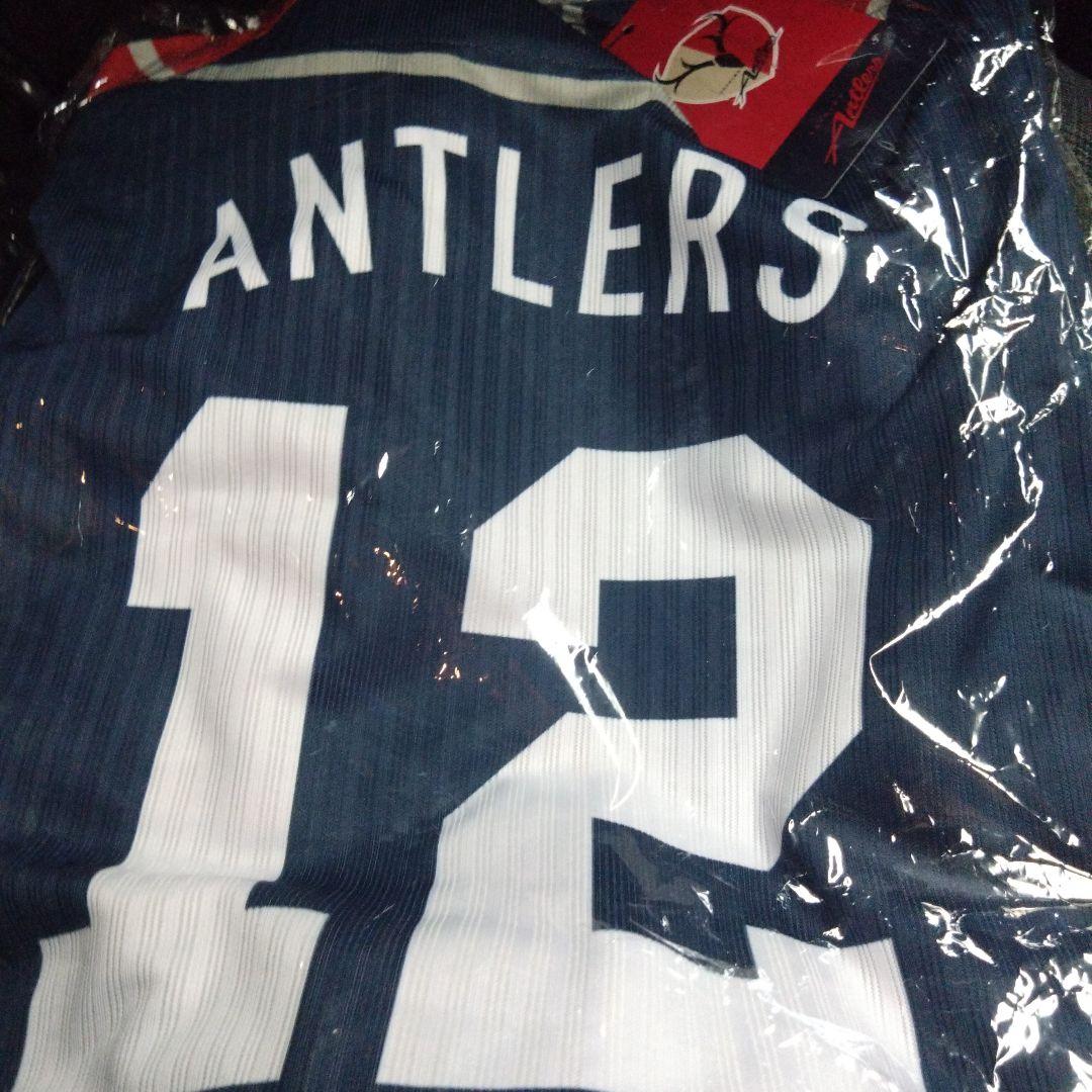 鹿島アントラーズ ベースボールシャツ XL ネイビー - メルカリ