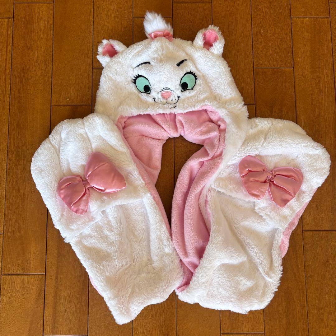 ディズニー マリーちゃん マフラーキャップ ファンキャップ マフラー