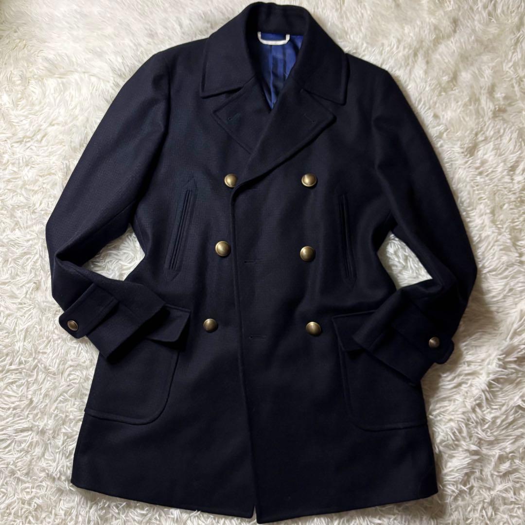 極美品✨ ティモシーエベレスト ダブルチェスター コート イタリア生地